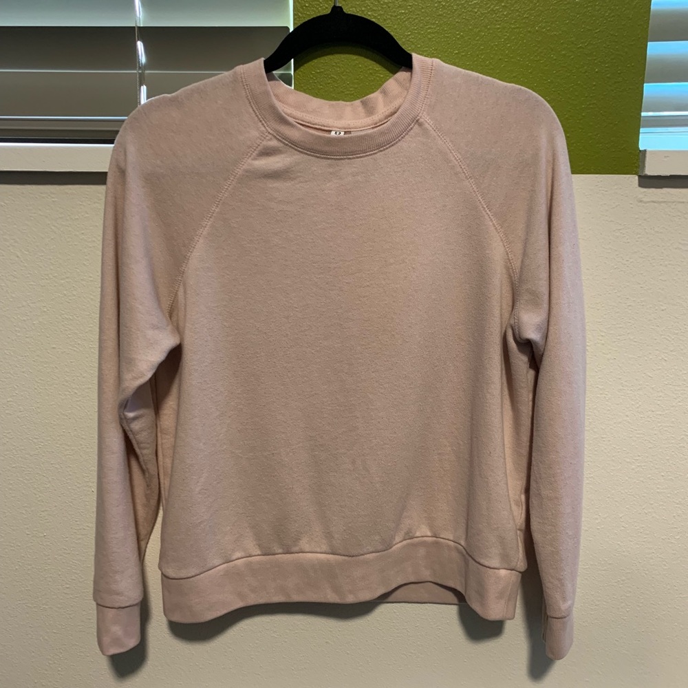 Light pink crew neck